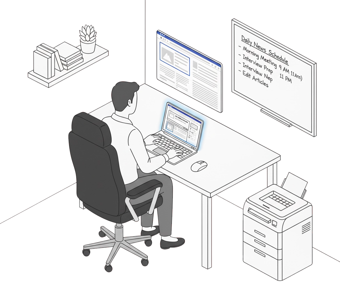 وبسایت حرفه ای خبری